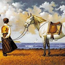 Схема вышивки «Ожидание»