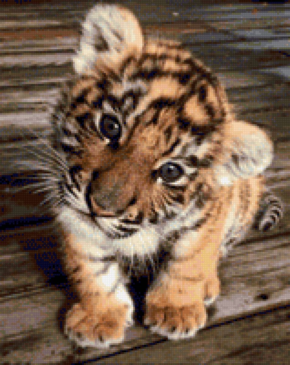 Милаха - тигр, тигренок - предпросмотр