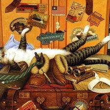 Схема вышивки «Наконец-то дома!»