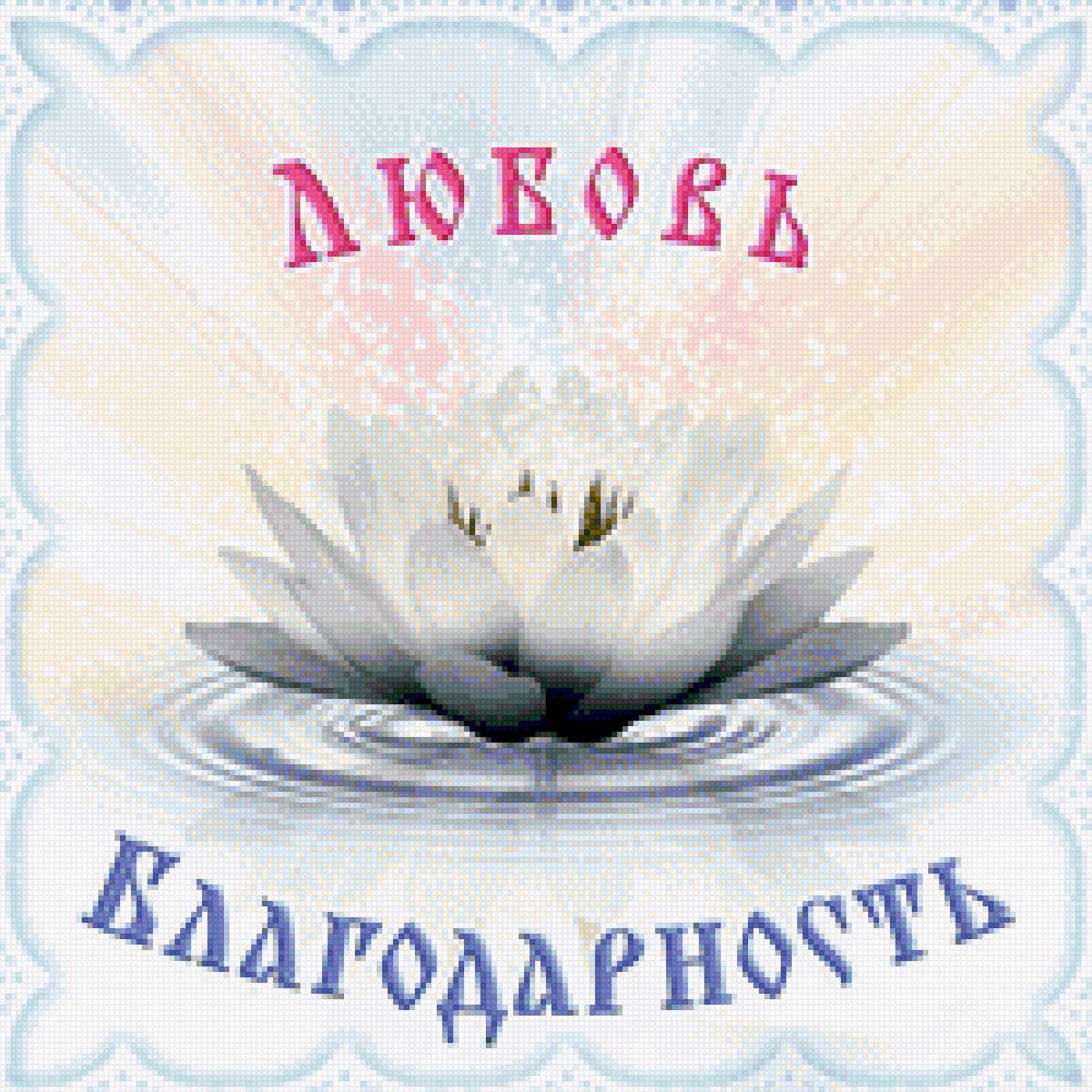 Любовь и благодарность - благодарноть, любовь - предпросмотр