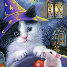 Схема вышивки «Truco o trato»