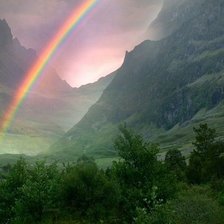 Схема вышивки «szivárvány»