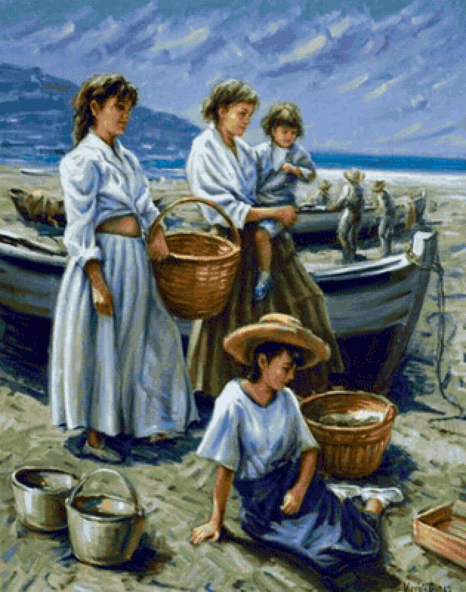 Pescadores - paisaje - предпросмотр