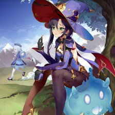 Схема вышивки «Фея»