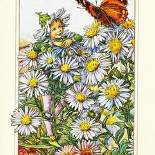 Схема вышивки «фея»