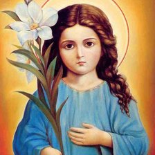 Схема вышивки «Трилетствующая икона Божией Матери»