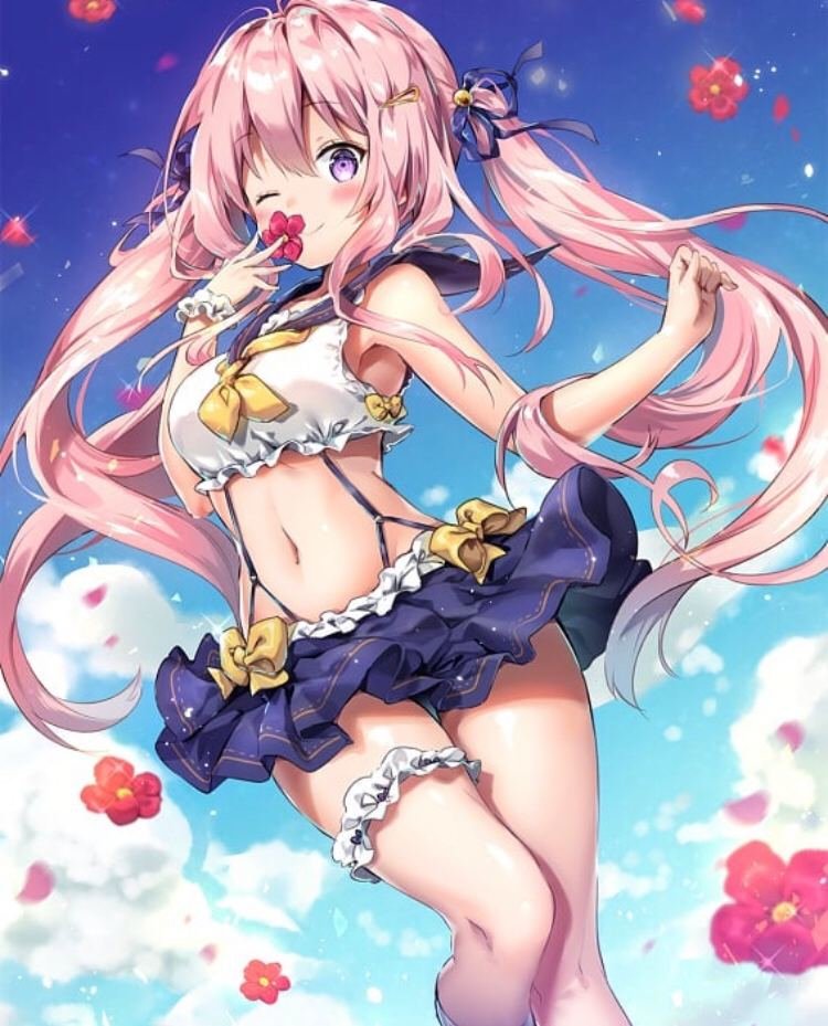 Аниме девушка - оригинал