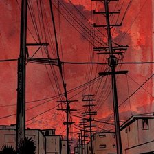 Схема вышивки «Красный»