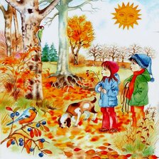 Схема вышивки «дети»