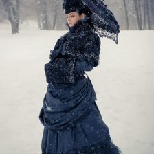 Схема вышивки «Зима»