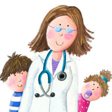 Схема вышивки «Детский доктор»