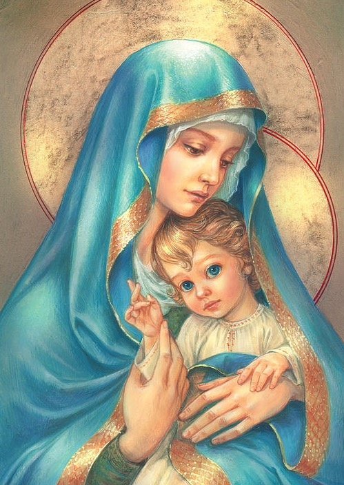 Maria và Chúa con - оригинал