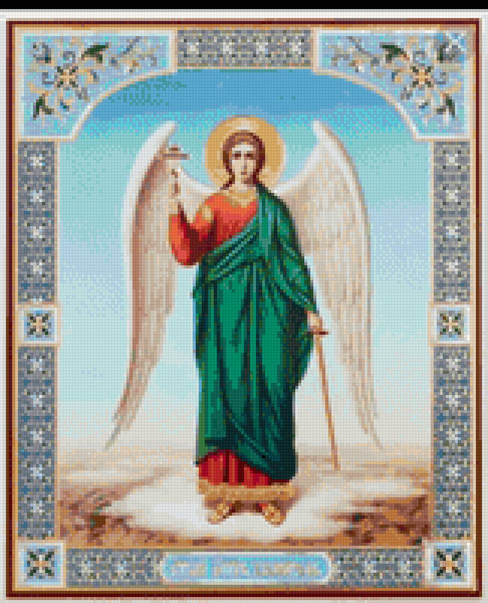 Ангел хранитель - икона - предпросмотр