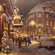 Зима в городе