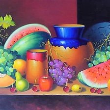 Схема вышивки «Frutero tropical»