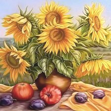 Схема вышивки «Натюрморт»