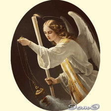 Схема вышивки «Ангел»