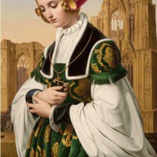 Схема вышивки «молитва»