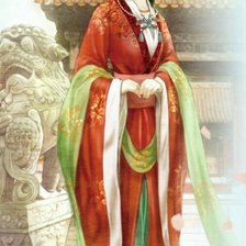 Схема вышивки «Гейша»