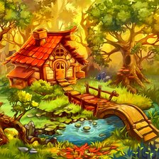 сказочный домик