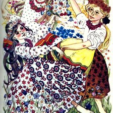 Схема вышивки «дети»