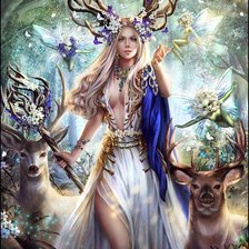 Схема вышивки «Королева Эльфов»