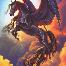 Схема вышивки «Пегас»