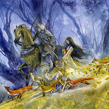 Схема вышивки «Встреча в пути»