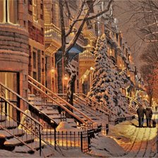 Схема вышивки «По картине Ричарда Савойя»