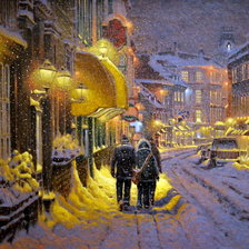 Схема вышивки «По картине Ричарда Савойя»