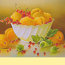 Схема вышивки «Серия "Натюрморт"»