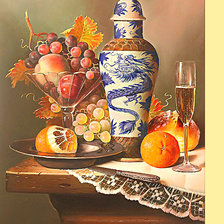 Схема вышивки «Серия "Натюрморт"»