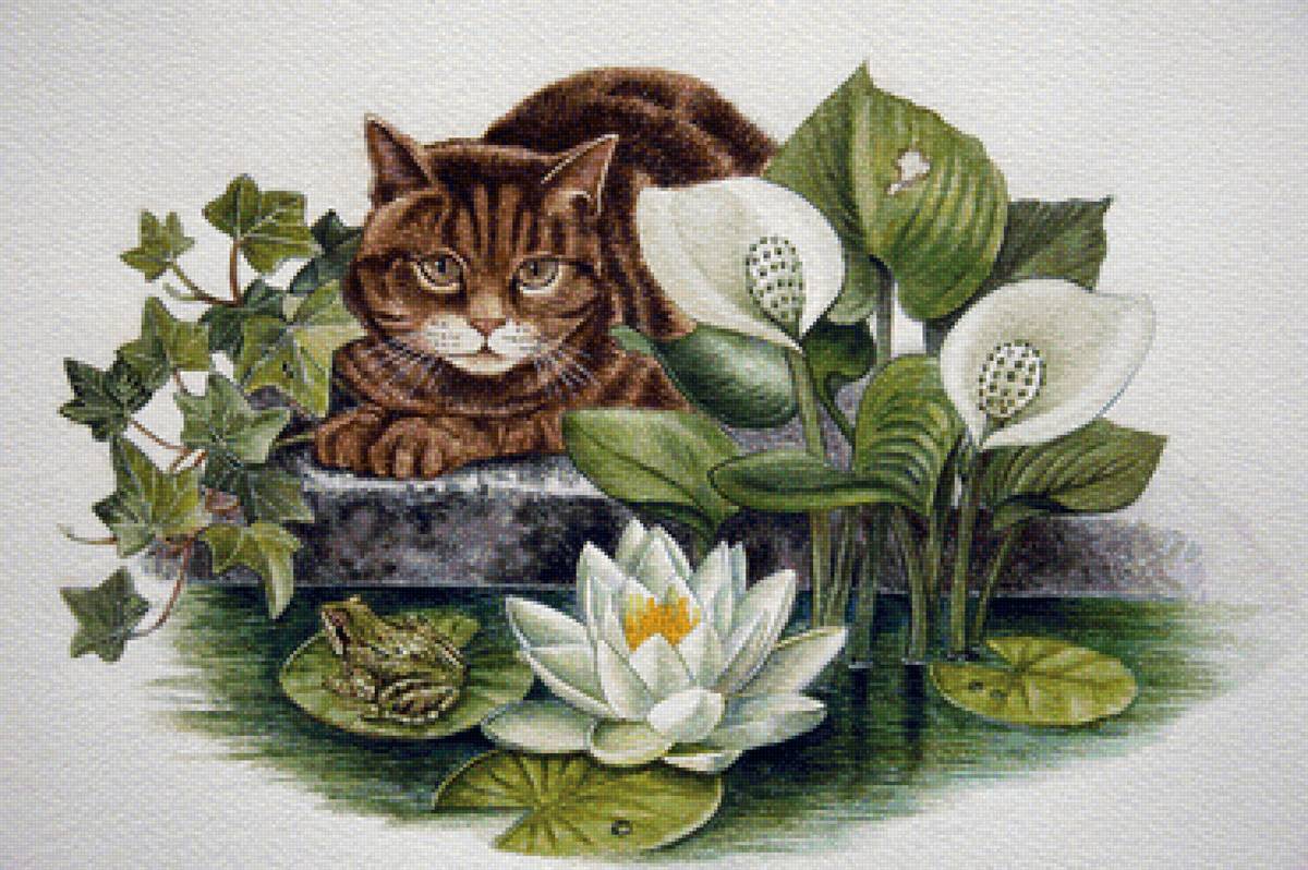 кот - рисунок - предпросмотр