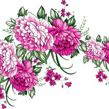 Схема вышивки «Цветы»