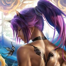 Схема вышивки «yoruichi»