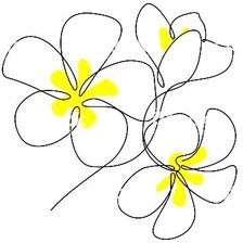 Схема вышивки «Магнолия»