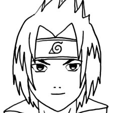 Схема вышивки «Саске»