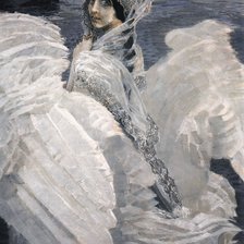 Схема вышивки «Врубель Царевна Лебедь»