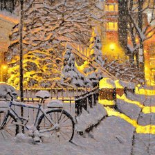 Схема вышивки «По картине Ричарда Савойя»