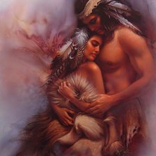 Схема вышивки «parejas»