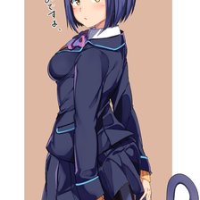 Схема вышивки «Аниме кот»