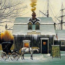 Схема вышивки «Ожидание»