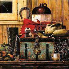 Схема вышивки «У ковбоя»