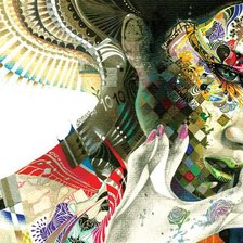 Схема вышивки «девушка»