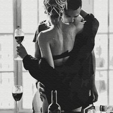 Схема вышивки «Страсть»