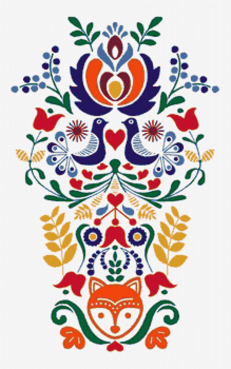 №2434002 - фолк арт, скандинавия - предпросмотр