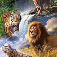 Схема вышивки «Животные»