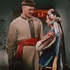 Схема вышивки «Ночь перед рождеством»