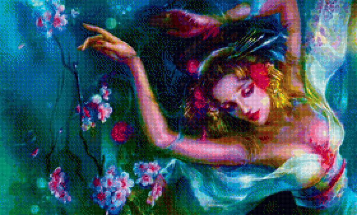 русалка - девушка русалка - предпросмотр