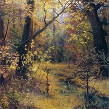 Схема вышивки «Осенний пейзаж»